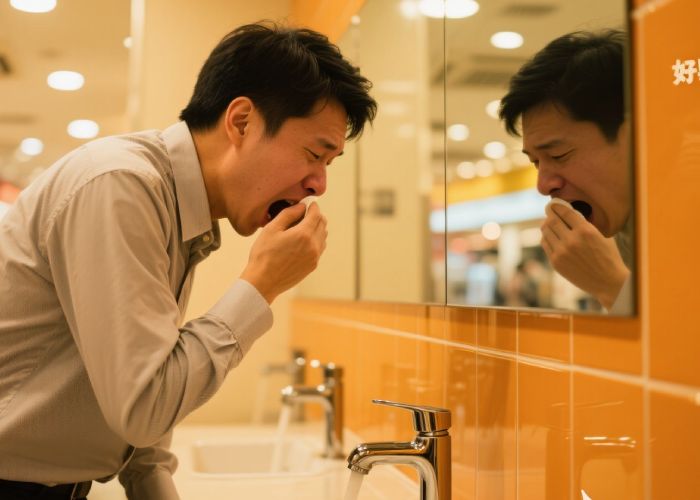 卫生间臭味